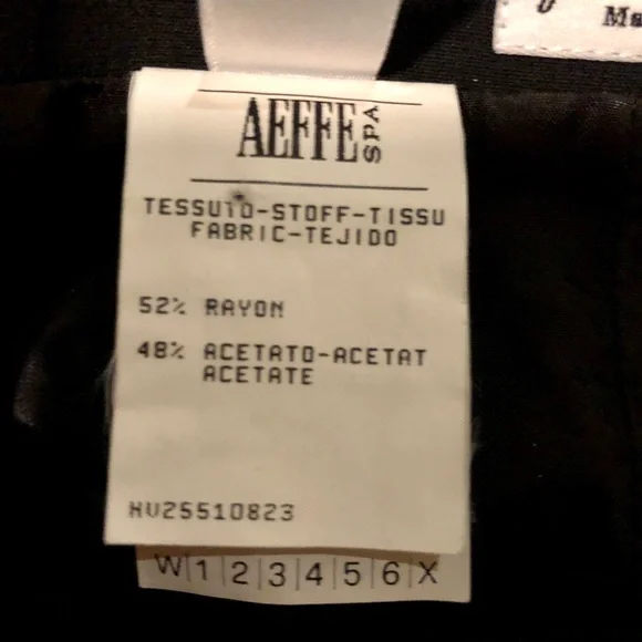 Vintage Moschino Cheap and Chic Black Pencil Skirt, sz 6 - Picture 7 of 8